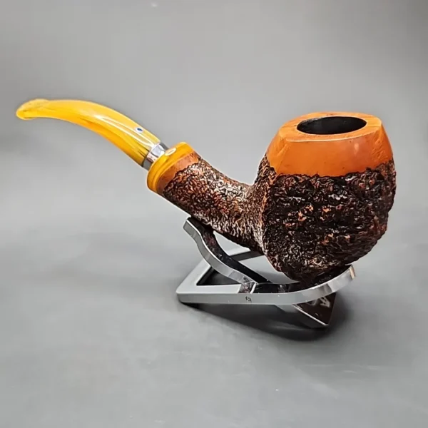 Ardor Urano Fantasy 2020 Bent Egg Estate Briar Pipe, Italian Estates - Image 8