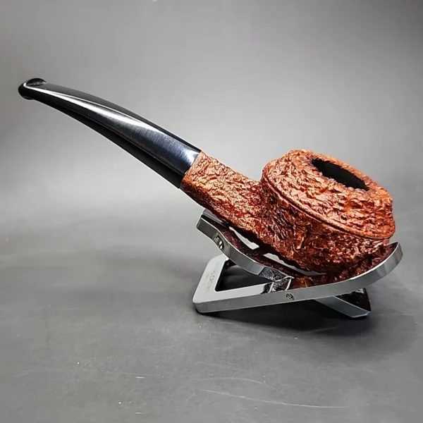 Castello Sea Rock 4K Bent Bulldog Estate Briar Pipe, Italian Estates - Image 8