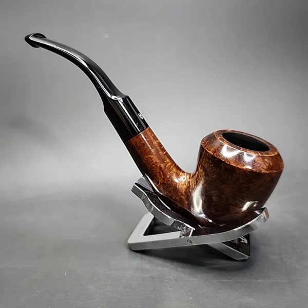 Astleys Smooth Bent Rhodesian Estate Briar Pipe, English Estates - Image 8