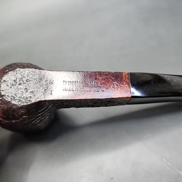 1969 Dunhill Shell EK Foursquare Estate Briar Pipe, English Estates - Image 8