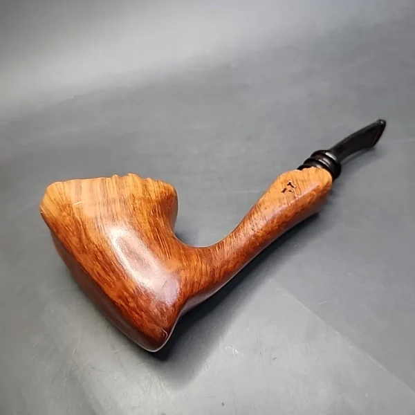 Large Smooth Freehand Estate Briar, Pipe Unsmoked - Image 8