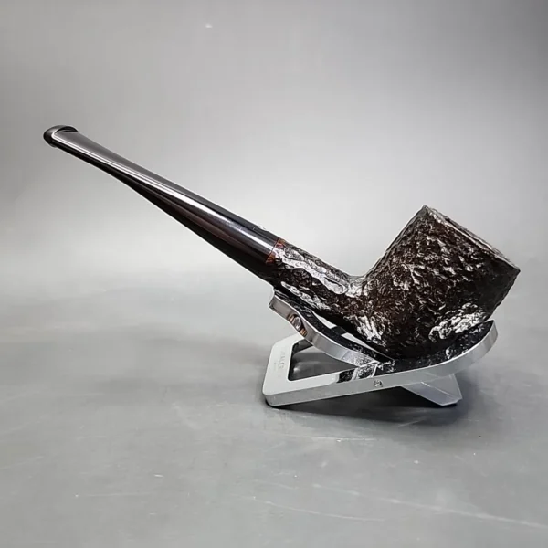 Astleys of London Rusticated Straight Pot Estate Briar Pipe, English Estates - Image 8