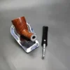 Kaywoodie Connoisseur 08 Smooth Dublin Estate Briar Pipe, 4-Hole Stinger, American Estates - Image 8