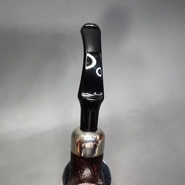 Peterson System Standard 307 Sandblasted Bent Billiard Estate Briar Pipe, Irish Estates - Image 8
