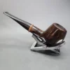 Chacom Trekking 263 Smooth Brandy Estate Briar Pipe Unsmoked, 9mm Adapter - Image 8