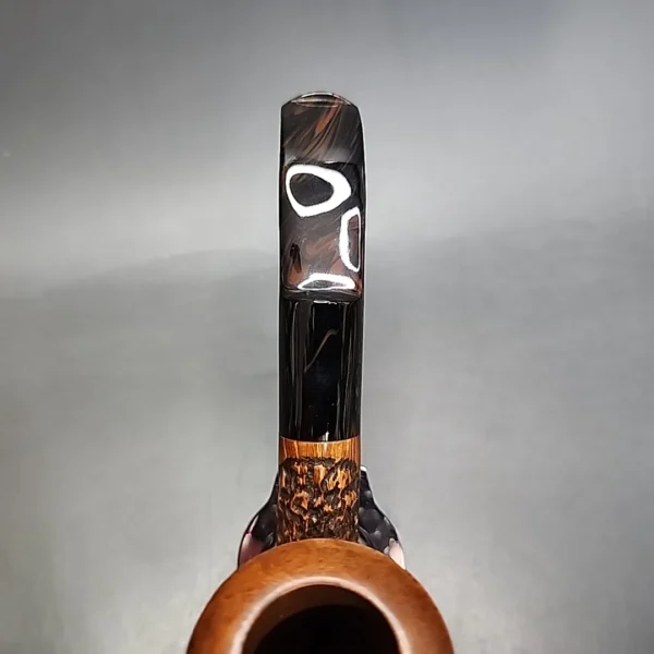 Randy Wiley for PCI 1986, Sea Reef Bent Stack Estate Briar Pipe, Unsmoked - Image 8