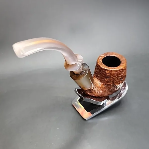 Savinelli Estella Non Pareil 9614 Oom Paul Estate Briar Pipe, Italian Estates - Image 8