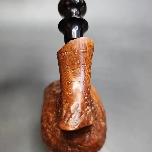 Ben Wade Danish Pride Partially Sandblasted Freehand Estate Briar Pipe, Danish Estates - Image 8