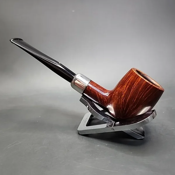 1992 Dunhill Bruyere 4103 Smooth Army Mount Billiard Estate Briar Pipe, English Estates - Image 9