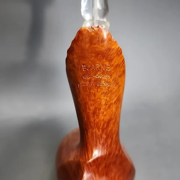 Bjarne Handmade Smooth Freehand Sitter Estate Briar Pipe, Danish Estates - Image 9