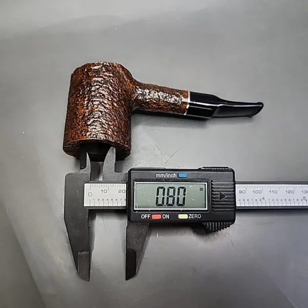 Rossi Sera 8311 Rusticated Poker Briar Pipe, 6mm, New - Image 9