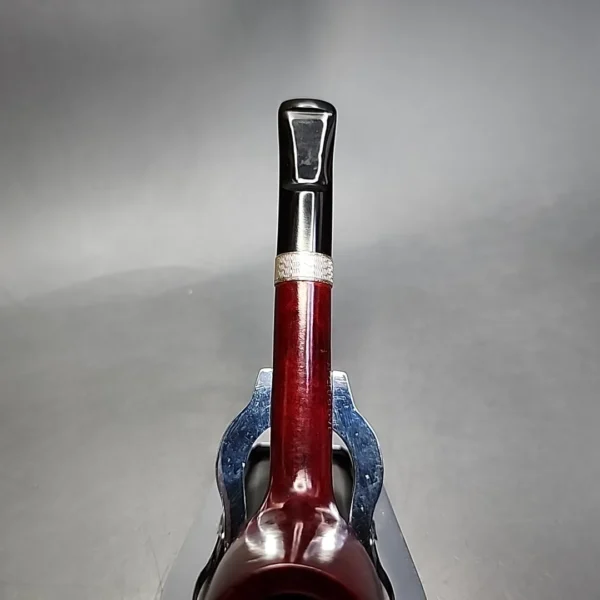 Jacobean Reo by Les Wood, Smooth Lovat Estate Briar Pipe, Unsmoked - Image 9