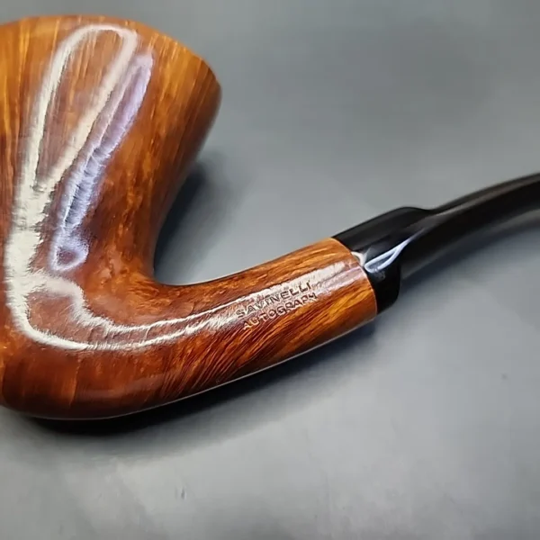 Savinelli Autograph 00 Smooth Freehand Estate Briar Pipe - Image 9