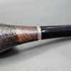 Mastro Geppetto by Ser Jacopo Sandblasted Scoop Estate Briar Pipe, Unsmoked - Image 9