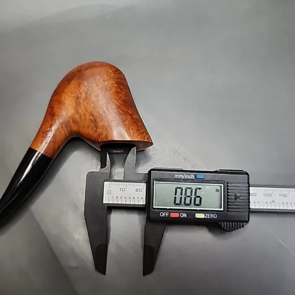 Gigi SM Unique Smooth Freehand Estate Briar Pipe Unsmoked, 9mm - Image 9