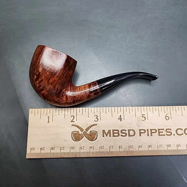 Vauen Fashion 200 Smooth Facet Pot Estate Briar Pipe, Unsmoked, 9mm - Image 9