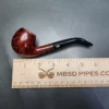 Chacom Centenaire 184, Smooth Bent Apple Estate Briar Pipe, Unsmoked - Image 9
