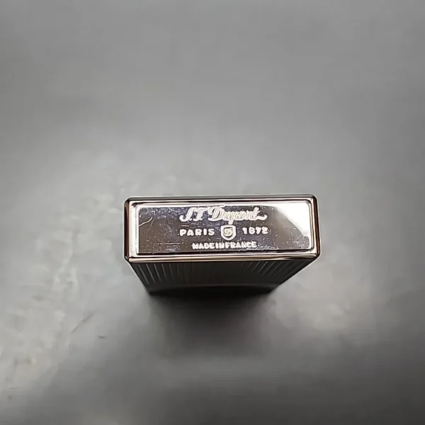 ST Dupont L2 Black Laquer Palladium Lighter, Used - Image 9