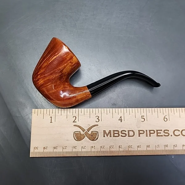 Mastro De Paja 3B One Sun Bent Dublin Estate Briar Pipe, Italian Estates - Image 9