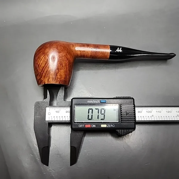 Gigi Infinity Smooth Apple Estate Briar Pipe, Unsmoked - Image 9