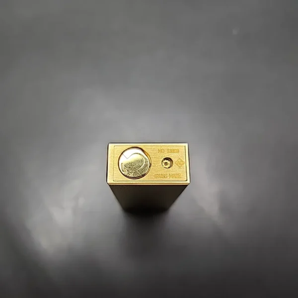 Dunhill Rollagas Gold Plate Barley Pipe Lighter, w/ Case, Used - Image 9
