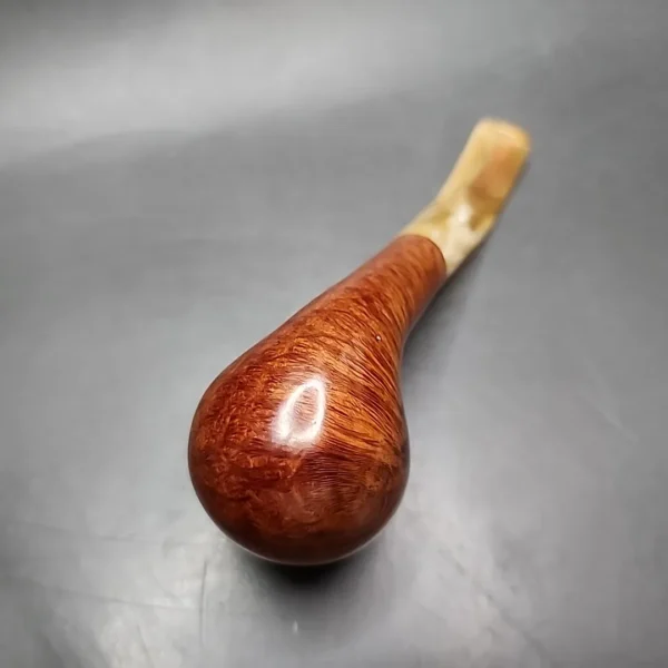 Ben Wade Ambassador 79 Smooth Bent Billiard Estate Briar Pipe, English Estates - Image 9