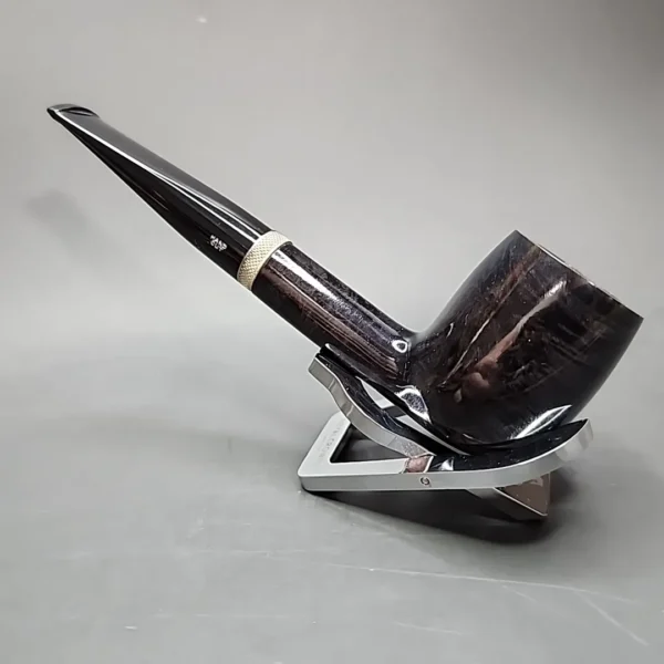 Chacom Blue Riband 944 Smooth Billiard Estate Briar Pipe, Unsmoked, 9mm - Image 9