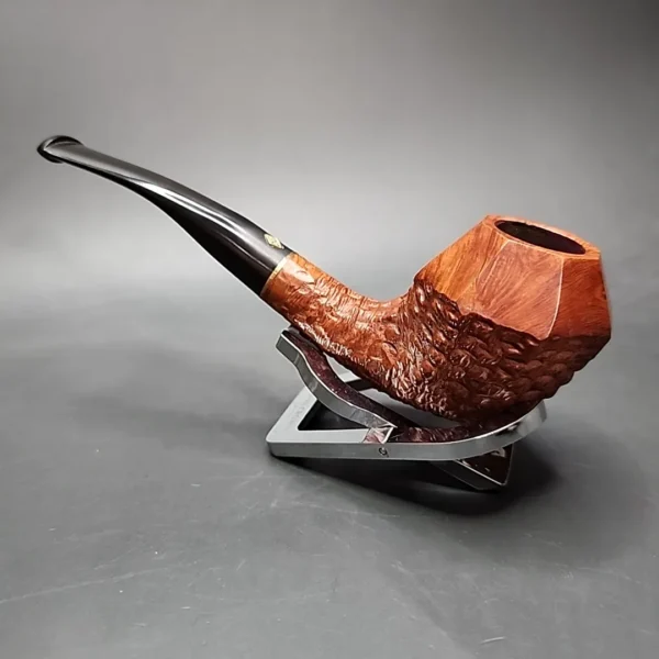 BBB Bolder Grain 10 Panel Rhodesian Estate Briar Pipe, Unsmoked - Image 9