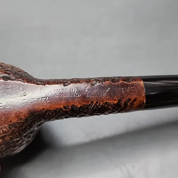 Barling's Make Ye Olde Wood Fossil 266 EXEXEL TVF Estate Briar Pipe, English Estates - Image 9