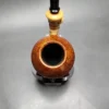 Doctor's Pipes Grand Flash Smooth Rhodesian w/ Boxwood Handmade Briar Pipe, New - Image 9