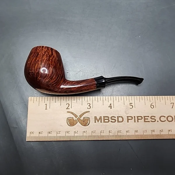 S Bang Pre-1984 Smooth Bent Brandy Estate Briar Pipe, Danish Estates - Image 9