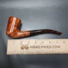 Dave Neeb Magnum Smooth Bent Dublin Handmade Briar Pipe, New - Image 9