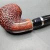 Mastro de Paja Rusticated Bent Apple Estate Briar Pipe, 9mm, Italian Estates - Image 9