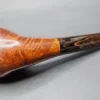 Dave Neeb Smooth Devil Anse Handmade Briar Pipe, New - Image 9