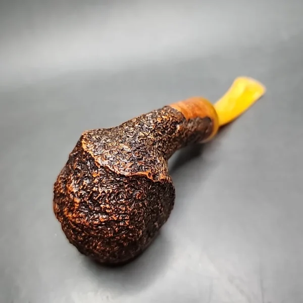 Ardor Urano Fantasy 2020 Bent Egg Estate Briar Pipe, Italian Estates - Image 9