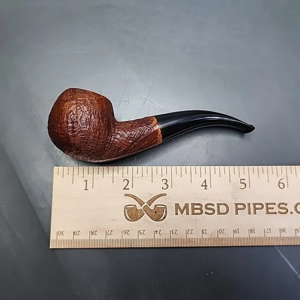 1965 Dunhill Tanshell CK Author Rhodesian Estate Briar Pipe, English Estates - Image 9