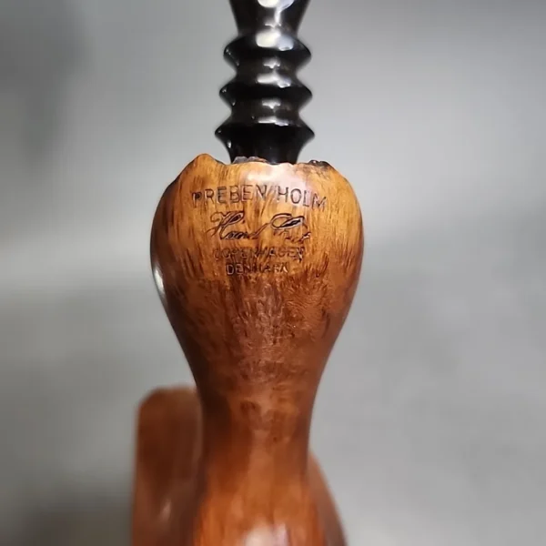 Preben Holm Handcut 2 Smooth Freehand Estate Briar Pipe, Danish Estates - Image 9