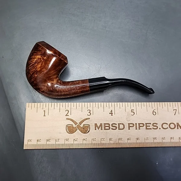 Astleys Smooth Bent Rhodesian Estate Briar Pipe, English Estates - Image 9