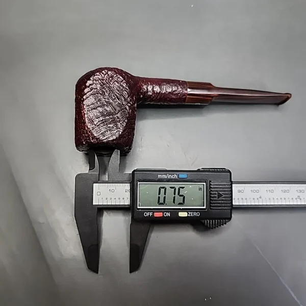 2005 Ashton Pebble Grain XXX Panel Billiard Estate Briar Pipe, English Estates - Image 8
