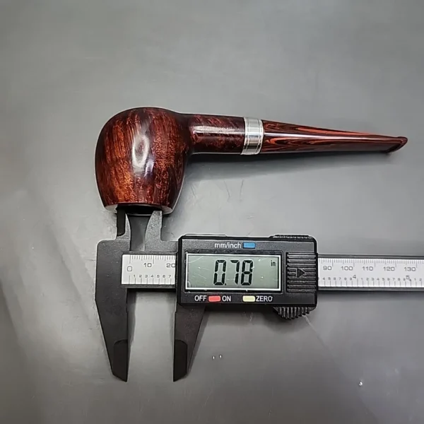 Ferndown Reo 2 Star Straight Apple Estate Briar Pipe, English Estates - Image 9