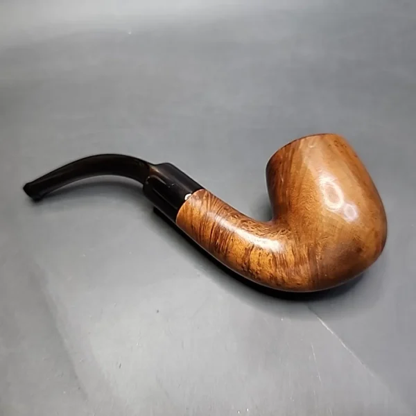 1915-1917 KBB Kaywoodie Smooth Bent Billiard Estate Briar Pipe, American Estates - Image 9