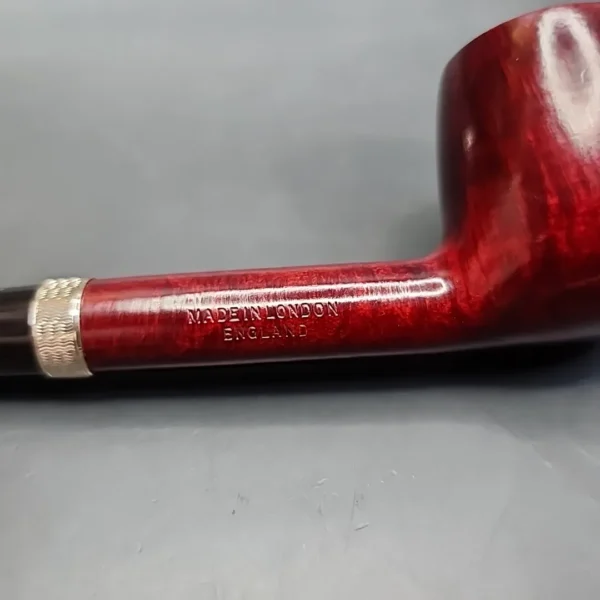 Jacobean REO by Les Wood Smooth Lovat Estate Briar Pipe, Unsmoked - Image 9