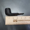 Scott Klein 2017 Sandblasted Wide Shank Pot Estate Briar Pipe, Unsmoked - Image 10