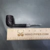 GBD Prehistoric 1454 Sandblasted Billiard w/ Perspex Estate Briar Pipe, Unsmoked - Image 9