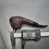 Sasieni 4 Dot Ruff Root Dark Sandblasted Banker Estate Briar Pipe, French Estates - Image 9