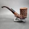 Randy Wiley for PCI 1986, Sea Reef Bent Stack Estate Briar Pipe, Unsmoked - Image 9