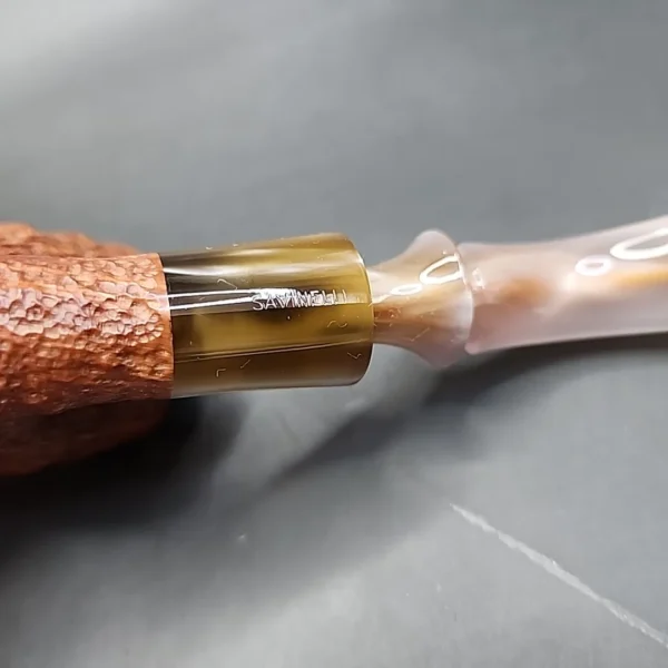 Savinelli Estella Non Pareil 9614 Oom Paul Estate Briar Pipe, Italian Estates - Image 9