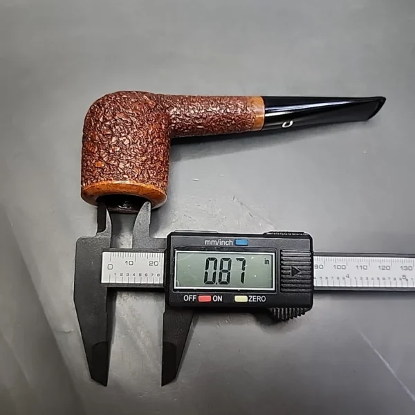 Il Ceppo Imperatori Era Rusticated Billiard Estate Briar Pipe, Italian Estates - Image 10