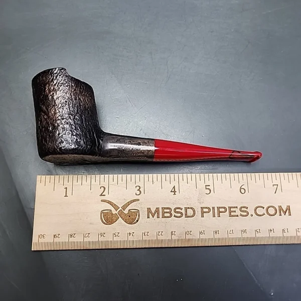 Mastro Geppetto by Ser Jacopo Windshield Poker Sandblasted Estate Briar Pipe, Unsmoked - Image 10