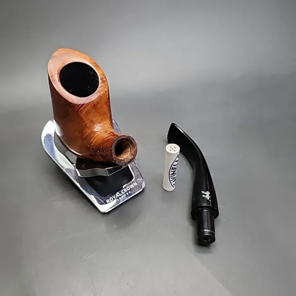 Gigi SM Unique Smooth Freehand Estate Briar Pipe Unsmoked, 9mm - Image 10